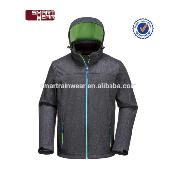 Chaqueta Softshell de invierno Whoesale con capucha para hombre